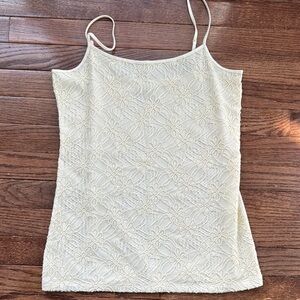 Ann Taylor Cream Camisole Top